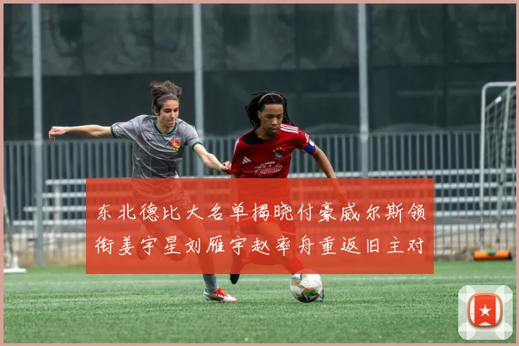 东北德比大名单揭晓付豪威尔斯领衔姜宇星刘雁宇赵率舟重返旧主对决