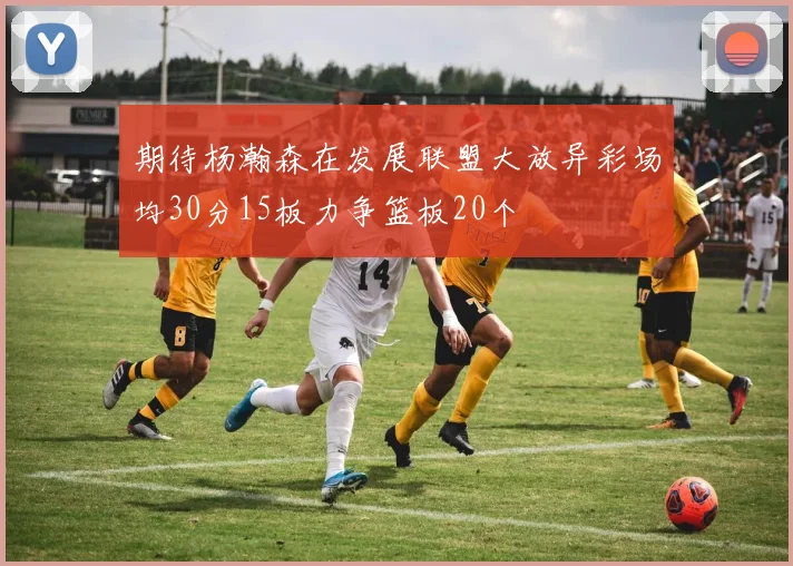 期待杨瀚森在发展联盟大放异彩场均30分15板力争篮板20个